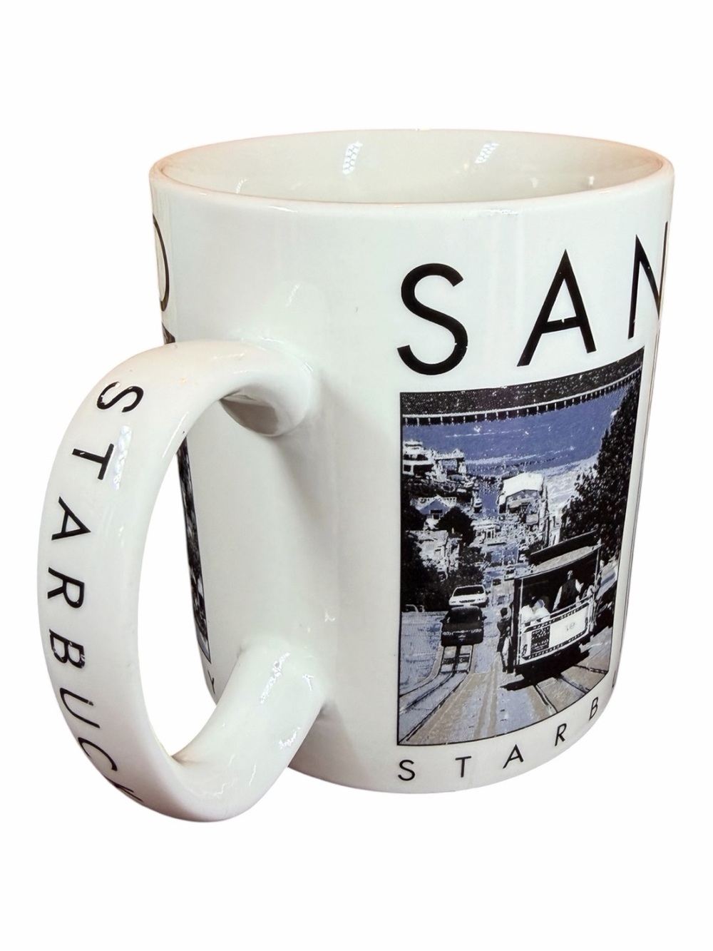 Starbucks White City Scene Series San Francisco Ceramic Mug